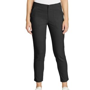 Eddie Bauer Women's Horizon Straight Ankle Black Pants - Size 16 - NWT
